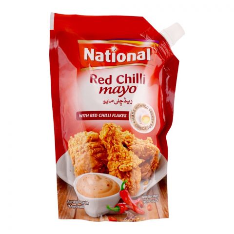 National Red Chill Mayo Sauce, 500g