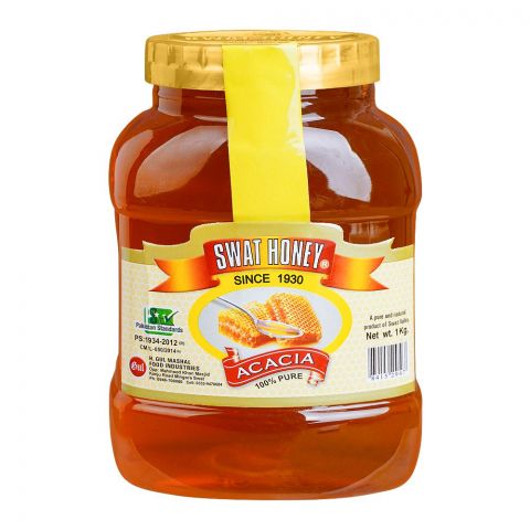 Swat Acacia Honey Jar, 1 KG