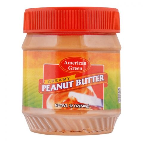 American Green Peanut Butter Creamy, 340g