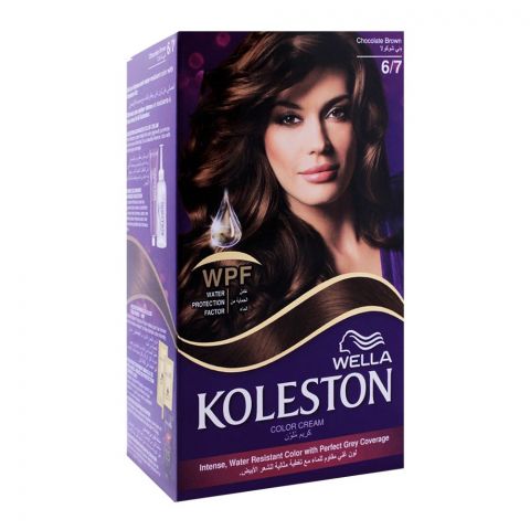 Wella Koleston Color Cream Kit, 6/7 Chocolate Brown