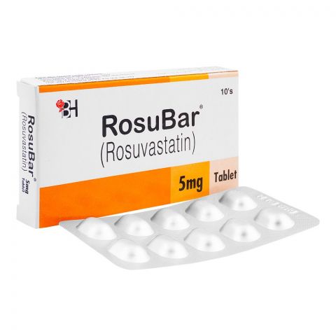 Barrett Hodgson RosuBar Tablet, 5mg, 10-Pack