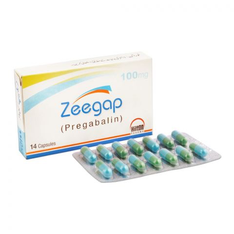 Hilton Pharma Zeegap Capsule, 100mg, 14-Pack