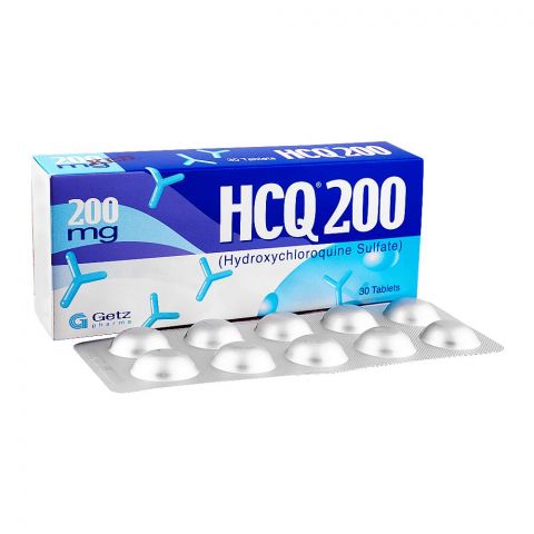 Getz Pharma HCQ Tablet, 200mg, 30-Pack