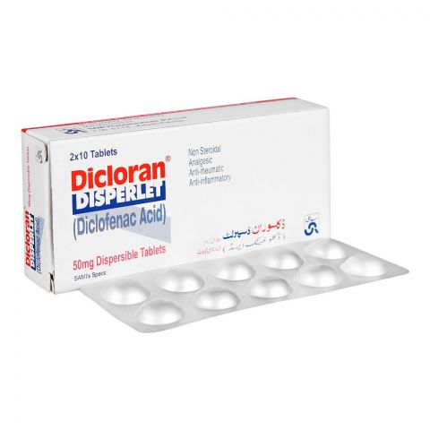 Dicloran Disperlet Tablets Box, 50mg