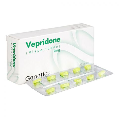 Vepridone Tablets Box, 2mg