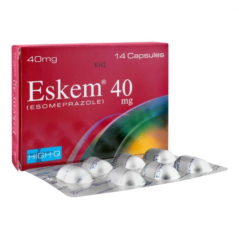 High-Q Pharmaceuticals Eskem Capsule, 40mg, 14-Pack