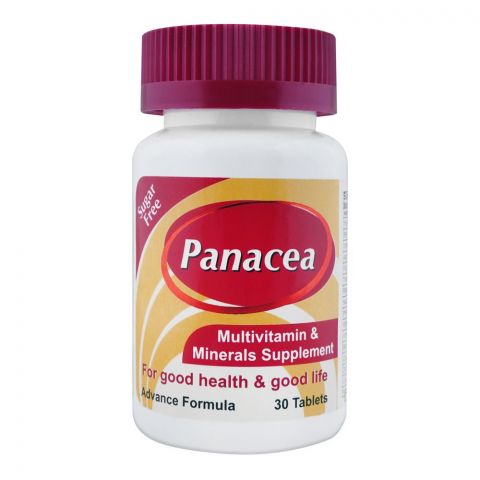 Captek Healthcare Panacea Multivitamin Tablets, 30-Pack