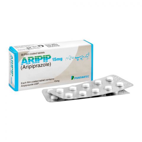 Pharmatec Aripip Tablet, 15mg, 30-Pack