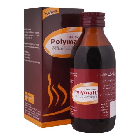 High-Q Pharmaceuticals Polymalt Syrup, 120ml