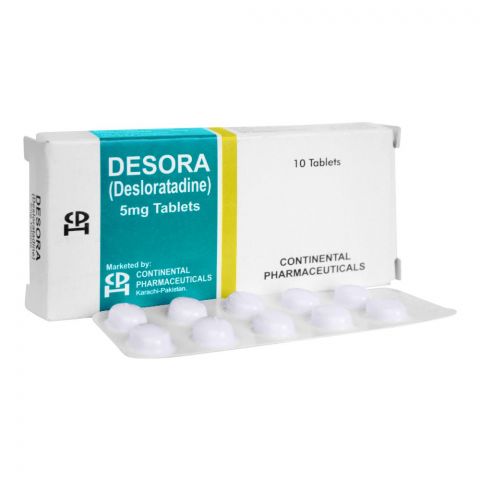 Continental Pharmaceuticals Desora Tab, 5mg, 10 Tablets