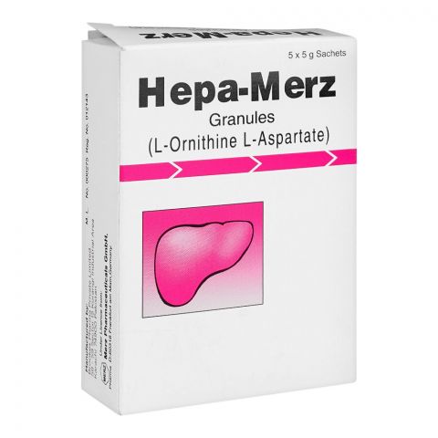 Hepa-Merz Granules Sachets Box, 5g Each, 5-Pack