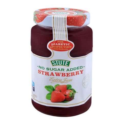 Stute No Sugar Added Strawberry Jam 430g