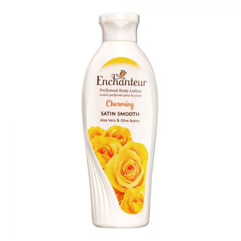 Enchanteur Satin Smooth Charming Perfumed Body Lotion, 250ml