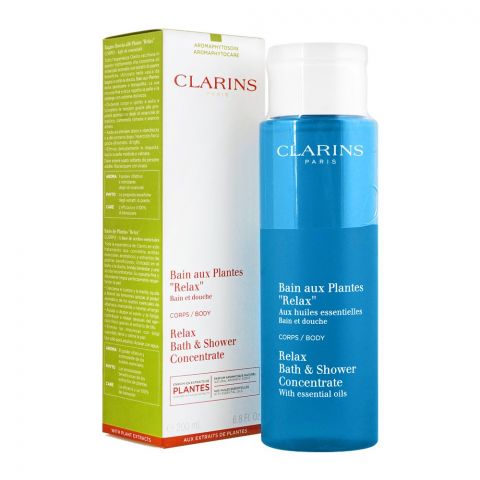 Clarins Relax Bath & Shower Concentrate, 200ml