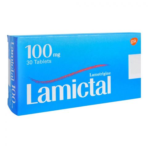 GSK Lamictal Tab, 100mg, 30 Tablets
