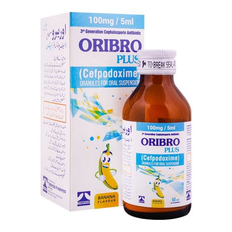 Tabros Pharma Oribro Plus Suspension, 50ml