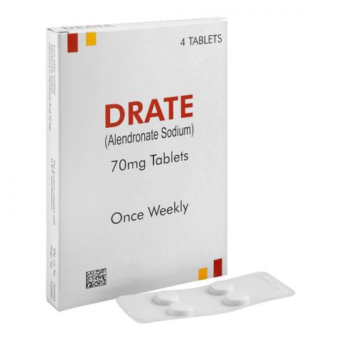 S. J. & G. Drate Tablet, 70mg, 4-Pack