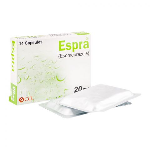 CCL Pharmaceuticals Espra Capsule, 20mg, 14-Pack