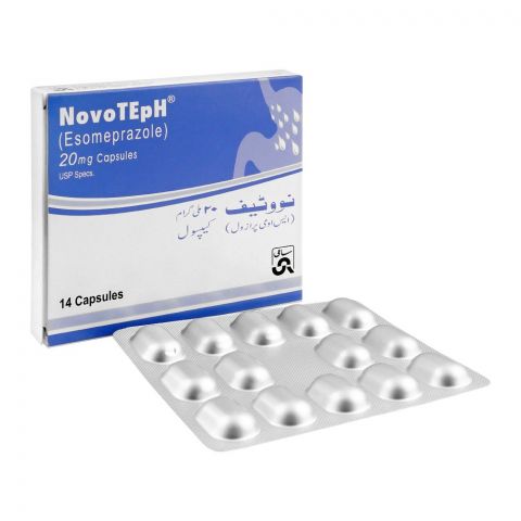 Sami Pharmaceuticals NovoTeph Capsule, 20mg, 14-Pack
