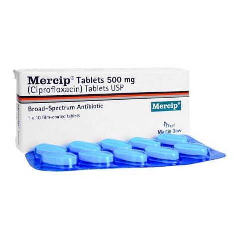 Martin Dow Mercip Tablet, 500mg, 10 Tablets