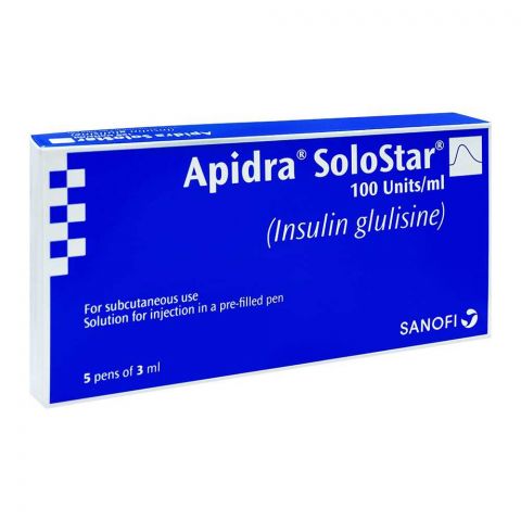 Sanofi-Aventis Apidra Solostar, 100IU/ml, 3ml