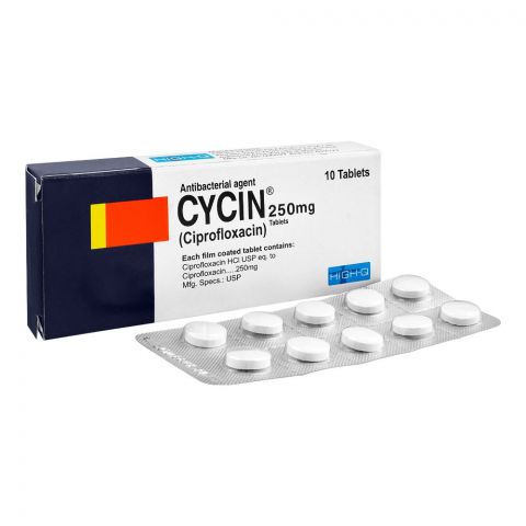 High-Q Pharmaceuticals Cycin Tablet, 250mg, 10-Pack