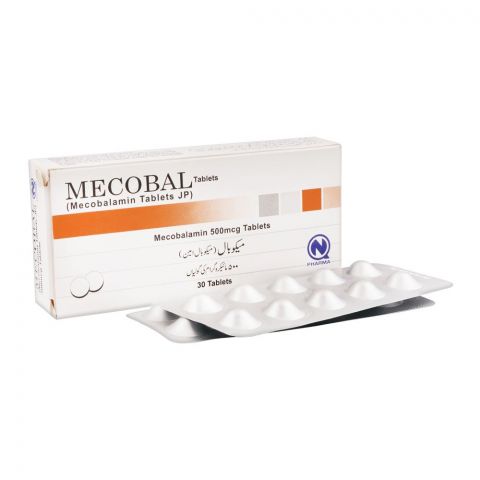 NabiQasim Mecobal Tablet, 500mcg, 30-Pack