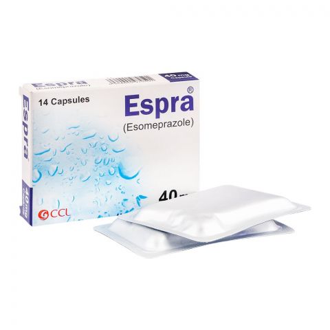 CCL Pharmaceuticals Espra Capsule, 40mg, 14-Pack