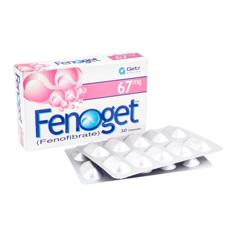 Get Pharma Fenoget Capsule, 67mg, 30-Pack