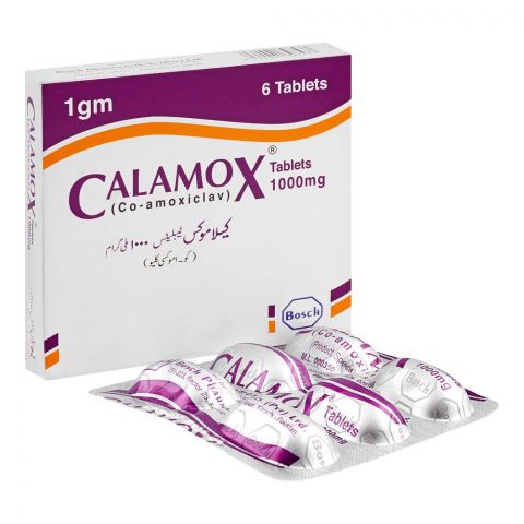 Bosch Pharmaceuticals Calamox Tablet, 1000mg, 6-Pack