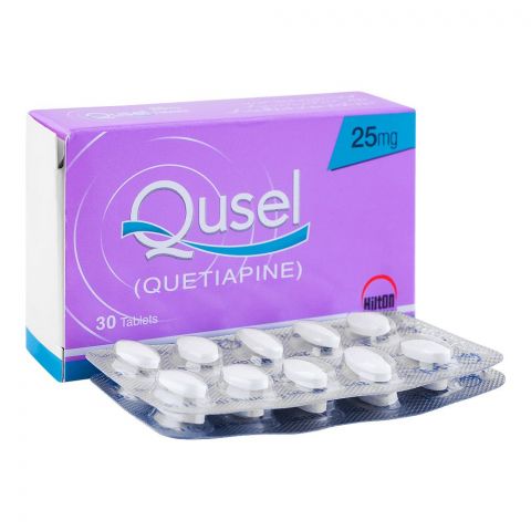 Hilton Pharma Qusel Tablet, 25mg, 30-Pack