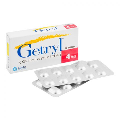 Getz Pharma Getryl Tablet, 4mg, 20-Pack