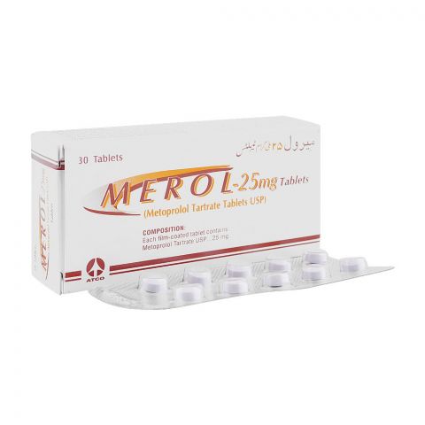 ATCO Laboratories Merol Tablet, 25mg, 30-Pack