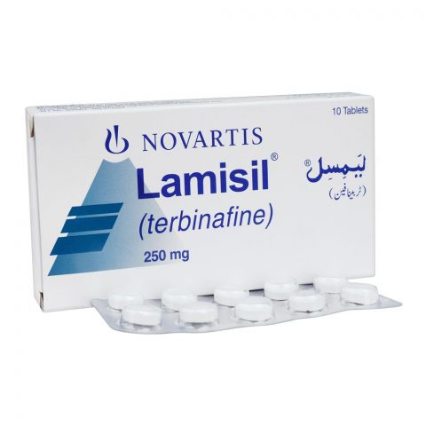 Novartis Pharmaceuticals Lamisil Tablet, 250mg, 10 Tablets