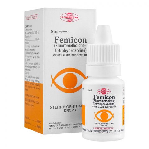Remington Pharmaceuticals Femicon Eye Drops, 5ml