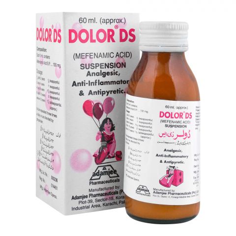 Adamjee Pharmaceuticals Dolor DS Suspension, 60ml