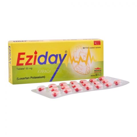 Werrick Pharmaceuticals Eziday Tablet, 50mg