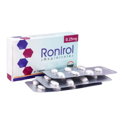 Hilton Pharma Ronirol Tablet, 0.25mg, 21-Pack
