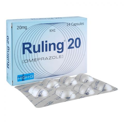 High-Q Pharmaceuticals Ruling Capsule, 20mg, 14-Pack