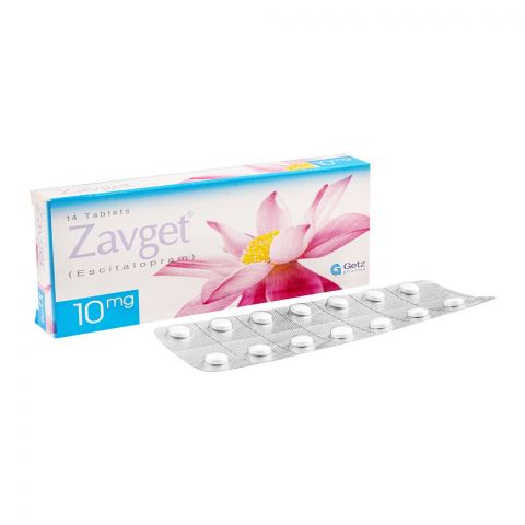 Getz Pharma Zavget Tablet, 10mg, 14-Pack