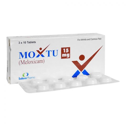Solace Pharma Moxtu Tablet, 15g, 3 X 10 Tablets