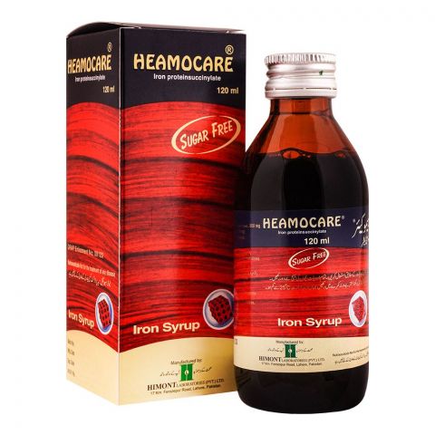 Himont Laboratories Heamocare Sugar Free Iron Syrup, 120ml