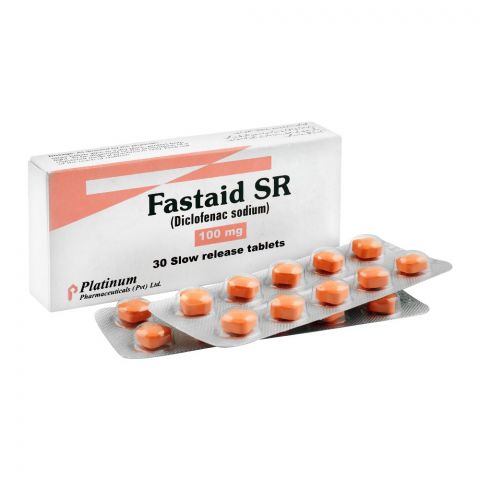 Platinum Pharmaceuticals Fastaid SR Tablet, 100mg, 30-Pack