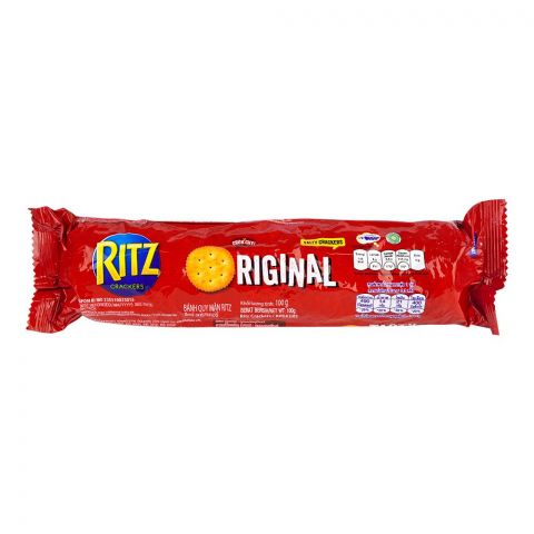 Ritz Original Salty Crackers Biscuit Roll, 100g