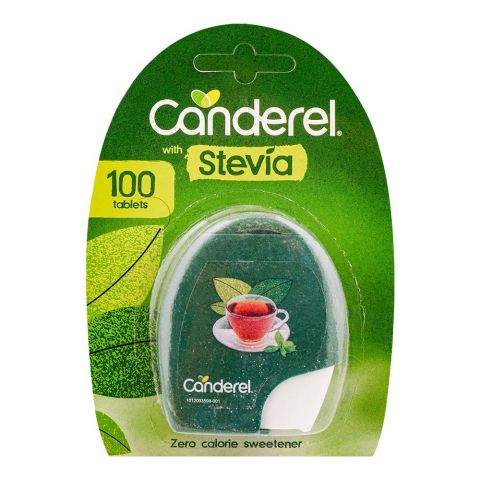 Canderel With Stevia Tablets, 100-Pack