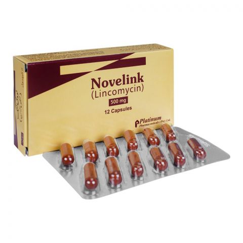 Platinum Pharmaceuticals Novelink Capsule, 500mg, 12-Pack