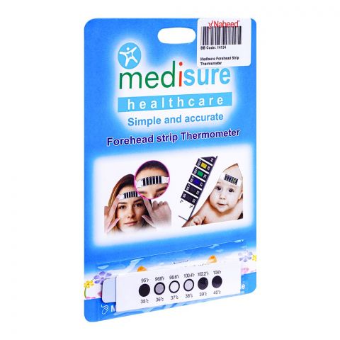 Medisure Forehead Strip, Thermometer