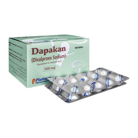 Platinum Pharmaceuticals Dapakan Tablet, 500mg, 10-Pack