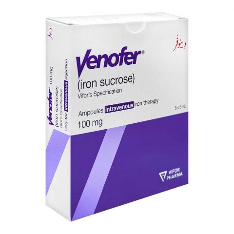 Vifor Pharma Venofer Injection, 100mg, 5ml