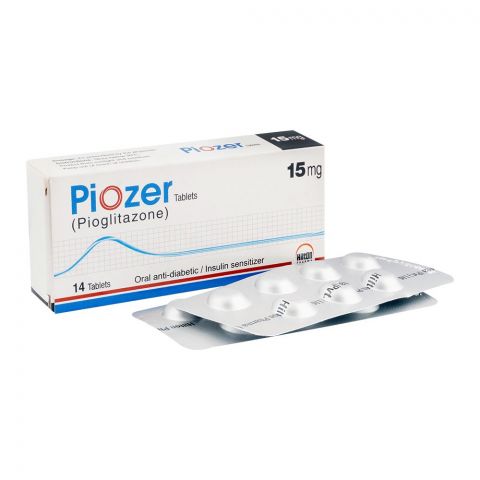 Hilton Pharma Piozer Tablet, 15mg, 14-Pack